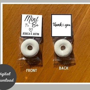 Mint to Be, Mint Wedding Favors, Wedding Favors, Bridal Shower Favors, Easy Favors