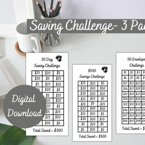 Money Saving Envelope Challenge Money Saving Tool Instant Download Printable Savings Challenge Saving Money Help Resource For Saving Money