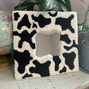 Cow Print Mirror