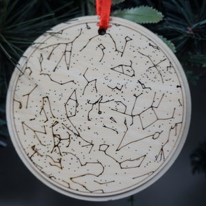 Décoration de Noël carte des étoiles, Anniversaire, Moment spécial, Nouveau-né, Premier Noël
