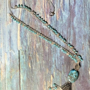 Turquoise Pendant Necklace