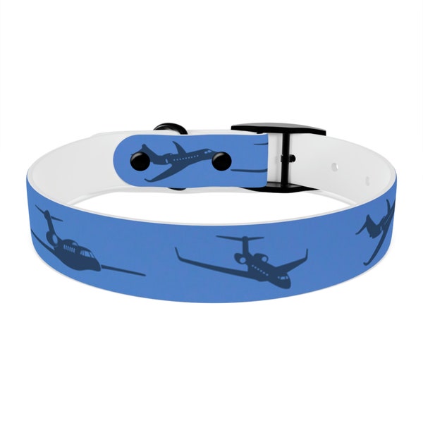 Aviation-Themed Dog Collar for Your Furry Wingman