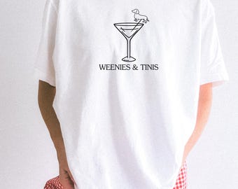 Koszula Martini Koszula Weenies And Martinis Koszula Weenies And Tinis Koszula Martini And Weenies Koszula Jamnik Koszula Jamnik Comfort Colors