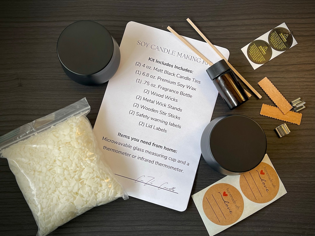 Candle Making Kit for Beginners DIY Make Your Own for Couples All