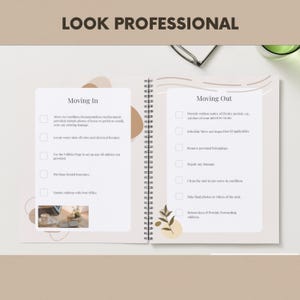 Tenant Welcome Packet Template Tan | Landlord Rental Move-In Guide (Canva) US Letter & A4 image 3