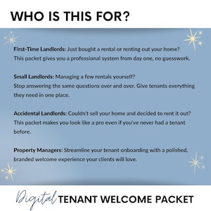Tenant Welcome Packet | Editable Canva Template for Landlords | Digital Rental Move-In Guide | PDF image 4