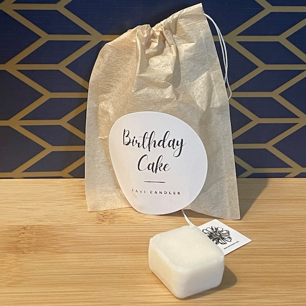 Birthday Cake Soy Wax Melt SAMPLE For Warmer | Essential Oil Infused | Toxin Free Organic | Relaxing Aromatherapy | Birthday Gift