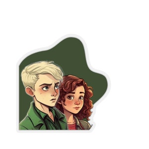 Fanfiction - Dramione Love Simple Cartoon Sticker