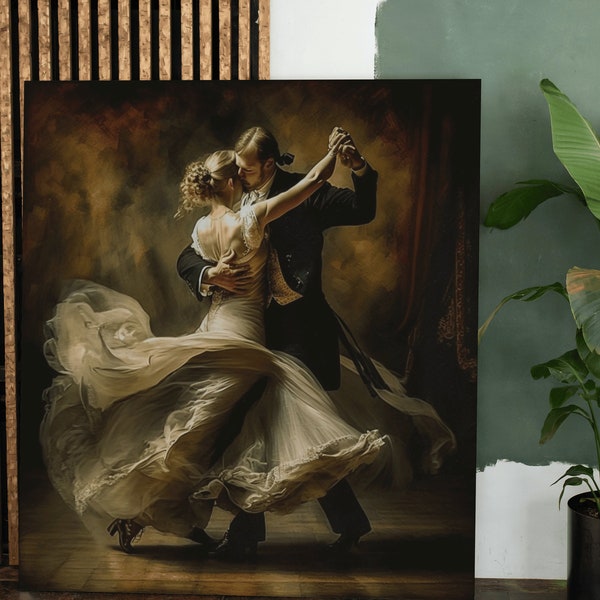 Ballroom Dance, Ai Generated Image, Ballroom Dancing, Freestyle, Instant Download