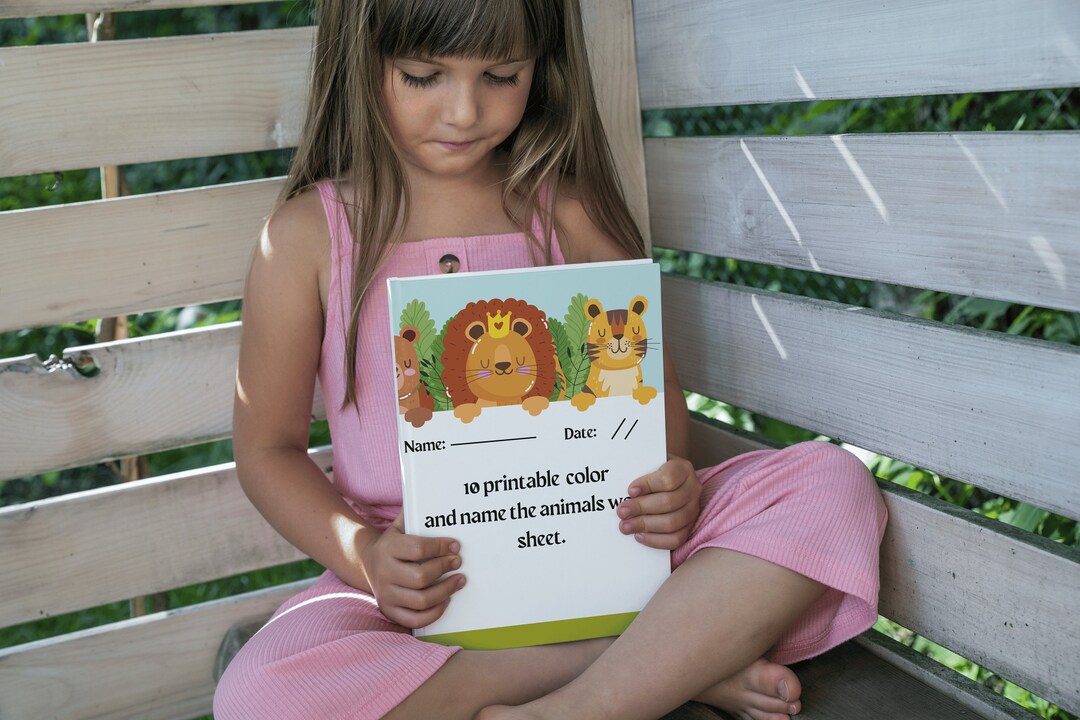 Animal Coloring Pages for Kids, Printable Kids, Coloring Pages, Cute ...