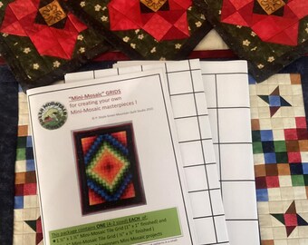 Mini Mosaic Quilts Cutting  Tool And Instructions main image 0