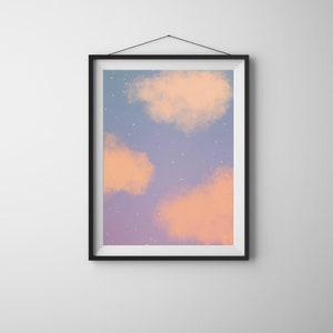 Summer Sky Art Print