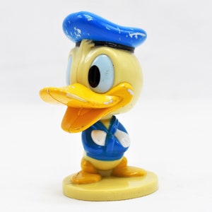 Vintage Donald Duck Miniature Bobblehead Toy Figurine (Retro Disney)