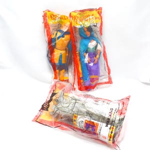 Vintage Hunchback of Notre Dame Dolls - Esmerelda, Phoebus, and Hugo Handpuppet (Set of 3, New in Original Packaging)