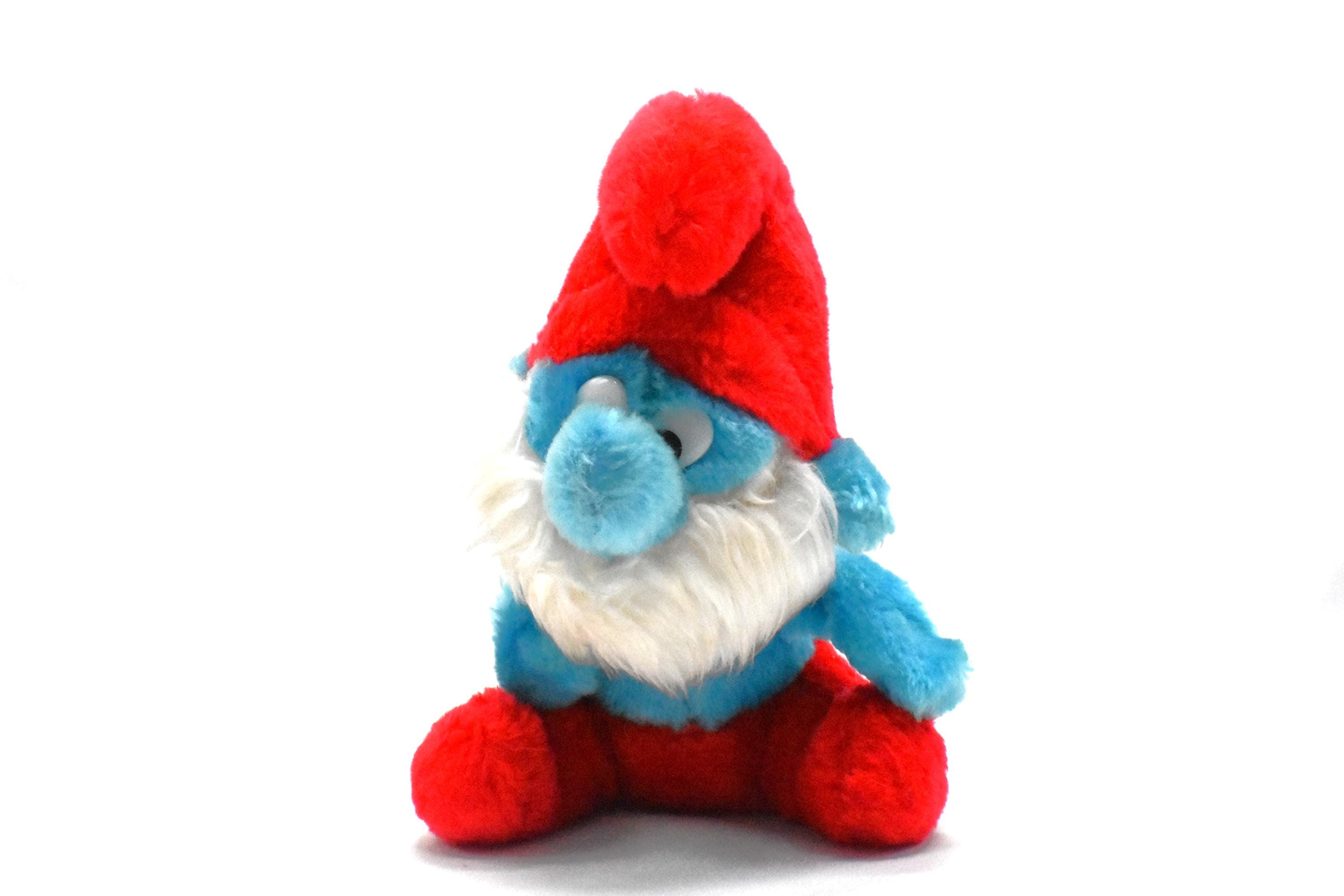 Vintage Papa Smurf Plush (1981 PEYO Wallace & Berrie Smurfs