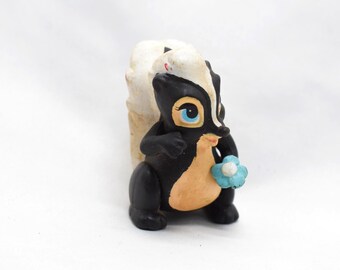 Vintage Bambi Flower Figurine - Retro 90s Disney Movie Toy - Etsy