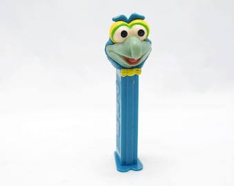 Statuetta vintage Gonzo Muppets con dispenser PEZ retrò / Memorabilia di Jim Henson