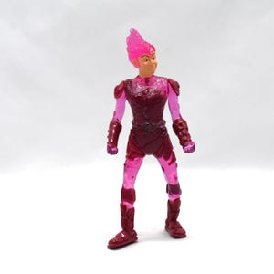 Vintage Lavagirl Figurine Hot Pink/fuchsia- Mcdonald's Happy