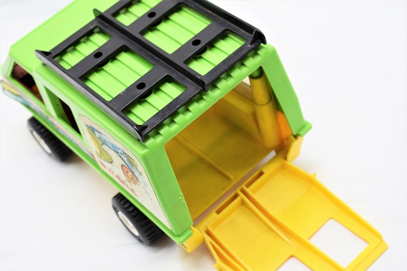 Fisherprice Camping Van Vintage Adventure People 1977 Green Camper Toy