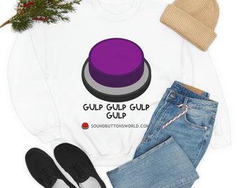 Gul Gulp Gulp Gulp - Sweatshirt épais unisexe à col rond