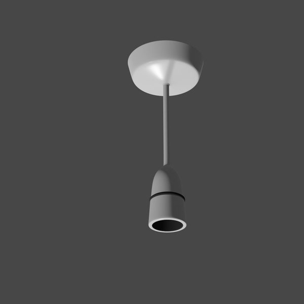 1:16 Ceiling Pendant Light -  Dollhouse Miniature - 3D STL PRINT file Instant Download - STL File Only