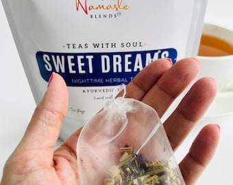 Sleep Tea Bags Bedtime Tea Caffeine Free Herbal Tea Night Tea Relaxing Tea Cozy Tea Gift Evening Tea Bags Herbal Tea Gift Self Care Wellness