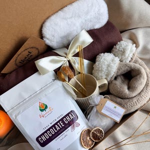 Hug In A Box Encouragement Gift Mom Gift Set Hygee Gift Box,Thinking Of You Box Cozy Care Package Self Care Basket Blanket Gift Box Love