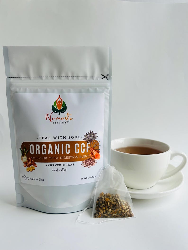 CCF Tea Bags Cumin Coriander Fennel Tea Herbal Tea Bags Digestive Tea ...