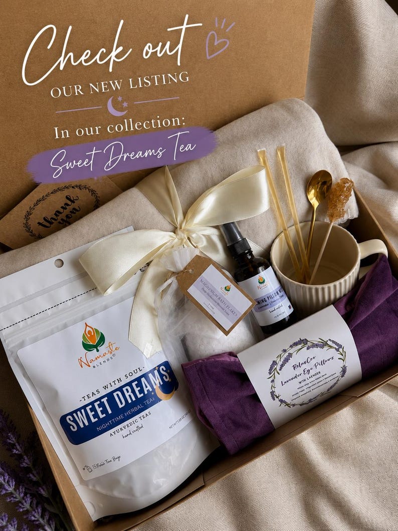 Luxury Tea Gift Box, Herbal Tea Gift Set, Self Care Gift Box, Spa Gift Basket, Relaxation Gift, Wellness Gift, Loose Leaf Tea, Tea Lover Gift, Cozy Gift Box, Ayurvedic Tea, Organic Herbal Tea, Mother’s Day Gift, Birthday Gift for Her, Thinking of You Gift, Get Well Soon Gift, Bridesmaid Gift, Christmas Gift, Tea Ritual, Mindful Living, Handmade Tea, Namaste Blends, Artisan Tea, Gift for Women, Relaxation Box, Care Package, Premium Tea Collection