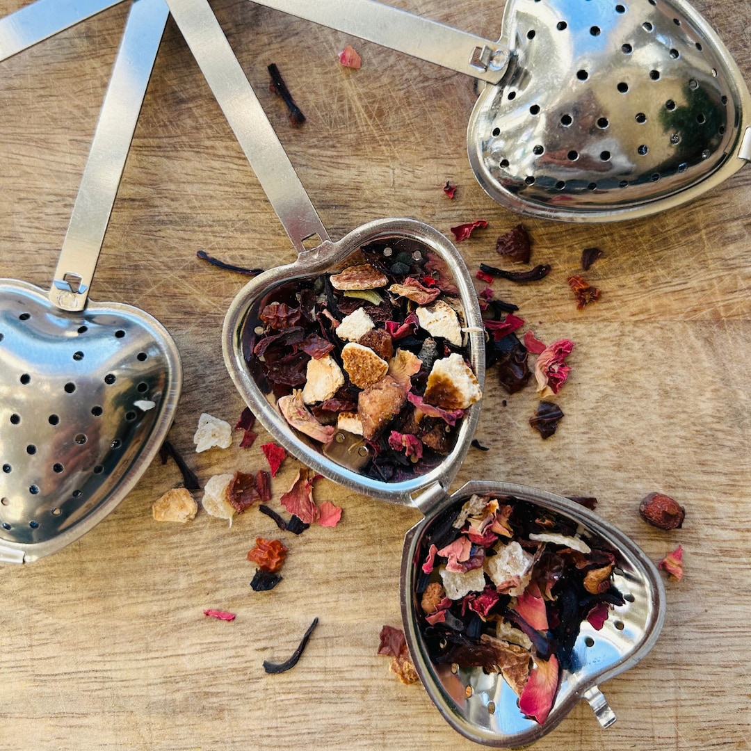 Tea Infuser Spoon Tea Filter Infuser Spoon Long Grip Stainless Steel