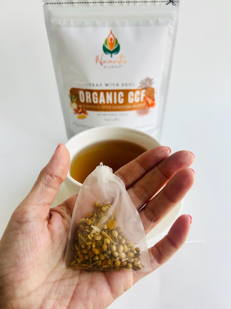 CCF Tea Bags Cumin Coriander Fennel Tea Herbal Tea Bags Digestive Tea ...