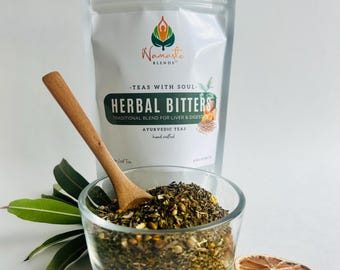 Loose Leaf Herbal Tea Bitter Herbs Blend After Meal Tea Digestive Tea Caffeine Free Gift for Friend Relaxation Gift Self Care