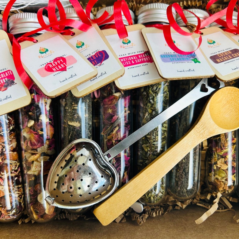 A Sampler Gift Box Tea Gift Set Tea Box Loose Tea Sampler Tea Gift