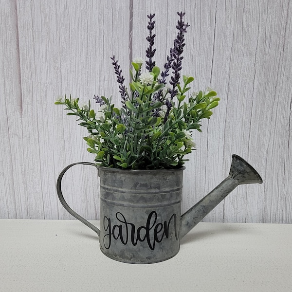 Floral Watering Can Arrangements Etsy