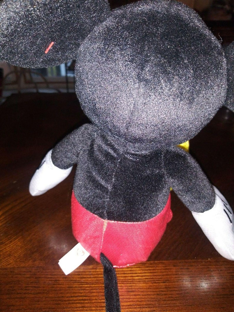 Disney Mickey Mouse TY Sparkle 12' Plush Set w/ Sparkly Clothes immagine 2