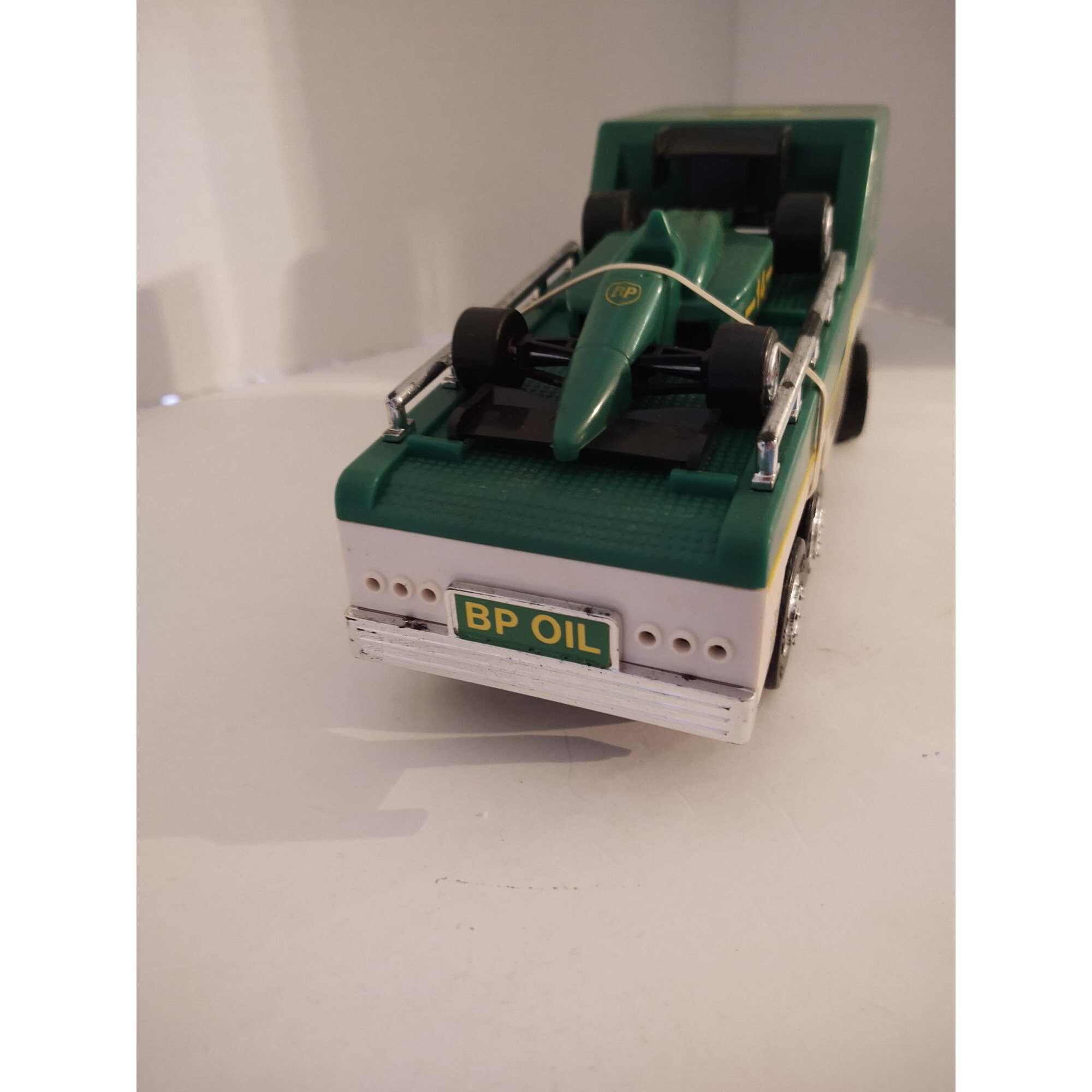 1993 BP Toy Race Car Carrier Truck Trailer - Etsy