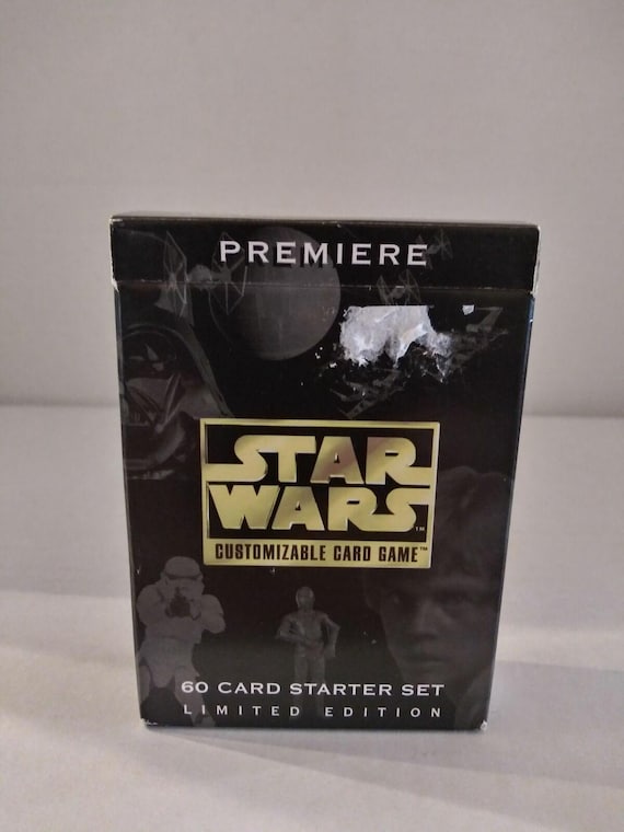 Star Wars CCG Premiere Limited Edition Starter Deck - Etsy