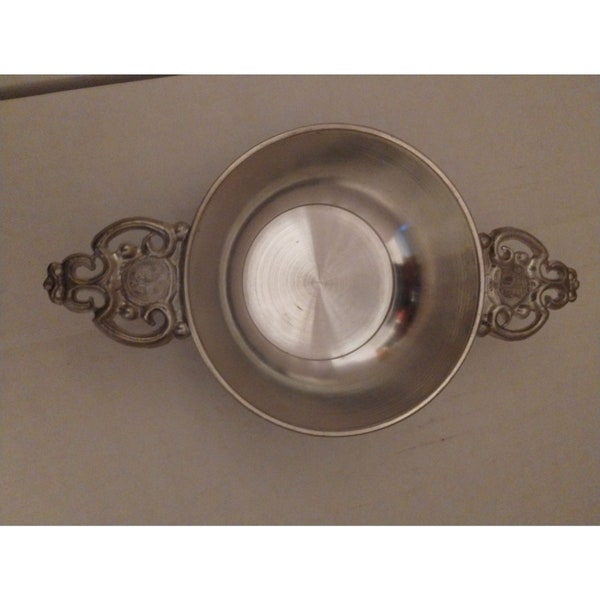 Dutch Porringer Pewter Bowl Holland