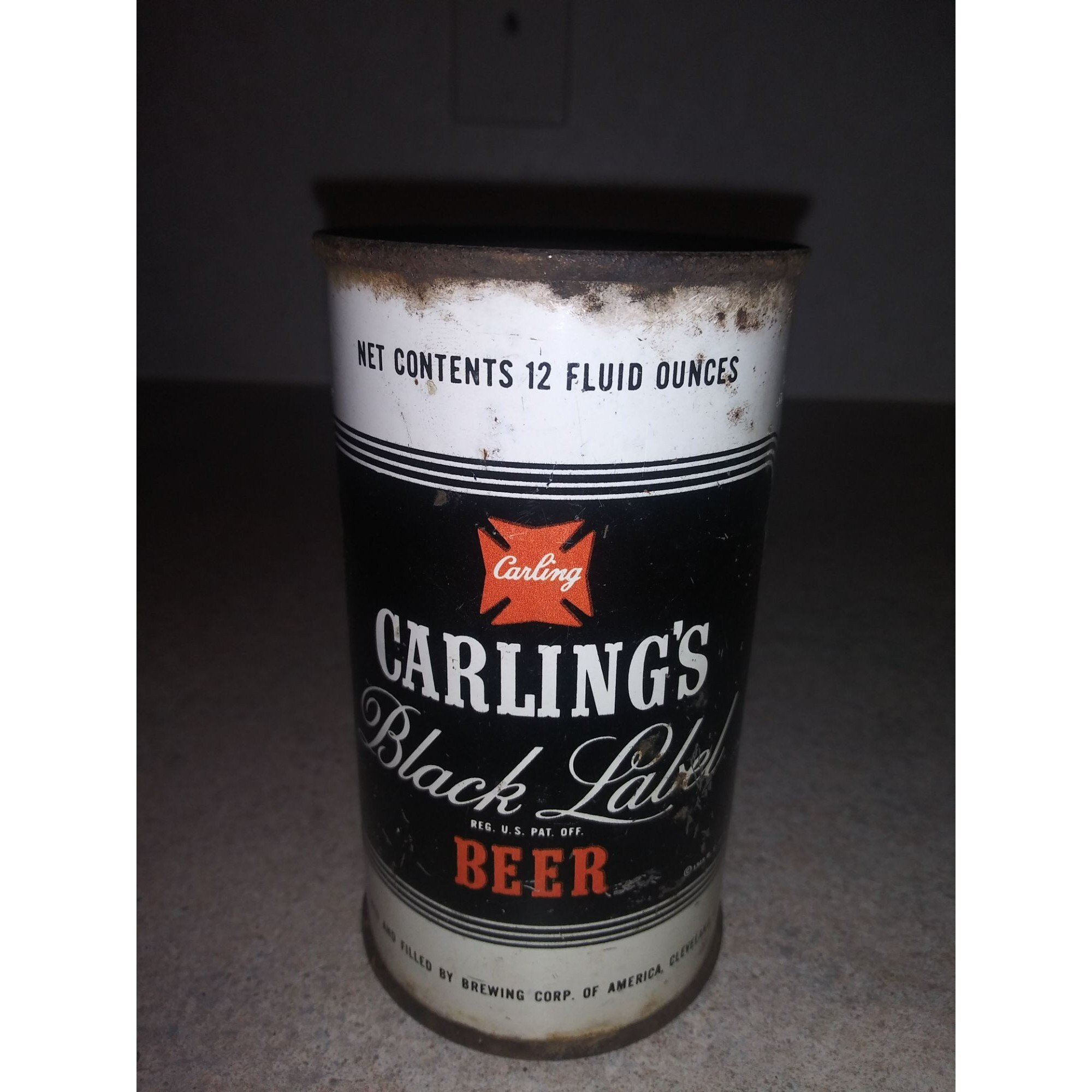 Panneau Métal Vintage Cleveland Browns Et Bière Carling - Reproduction 8x12 Pouces, Aluminium, Fini Brillant