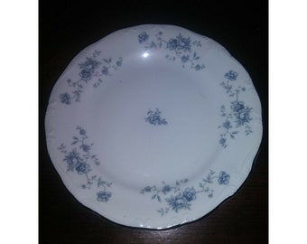 Bread & Butter 6.25" Plate Johann Haviland Bavaria Germany - Blue Garland China