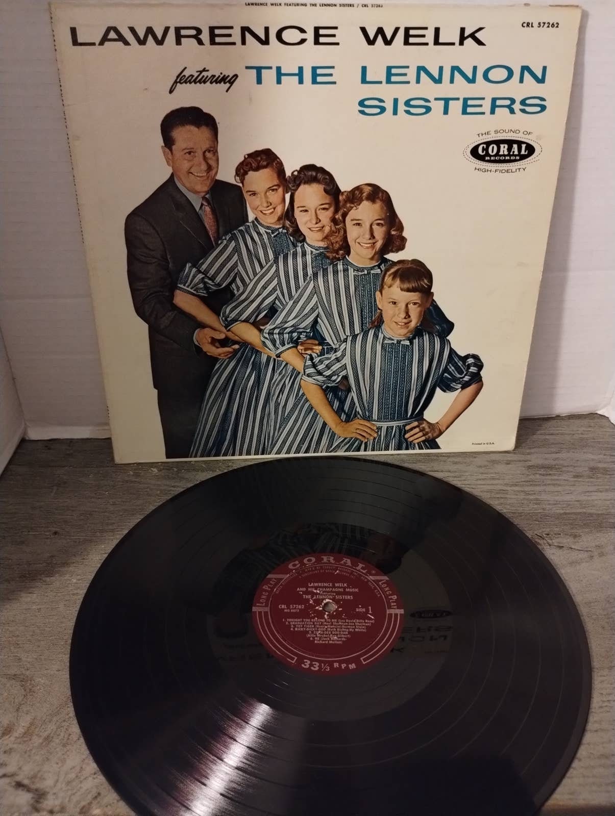 Lawrence Welk the Lennon Sisters Vinyl LP Record Album