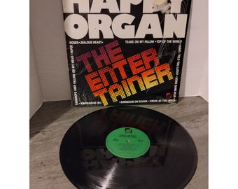 Happy Organ "THE ENTERTAINER" 1976 Vinyl LP Sunnyvale 9330-310