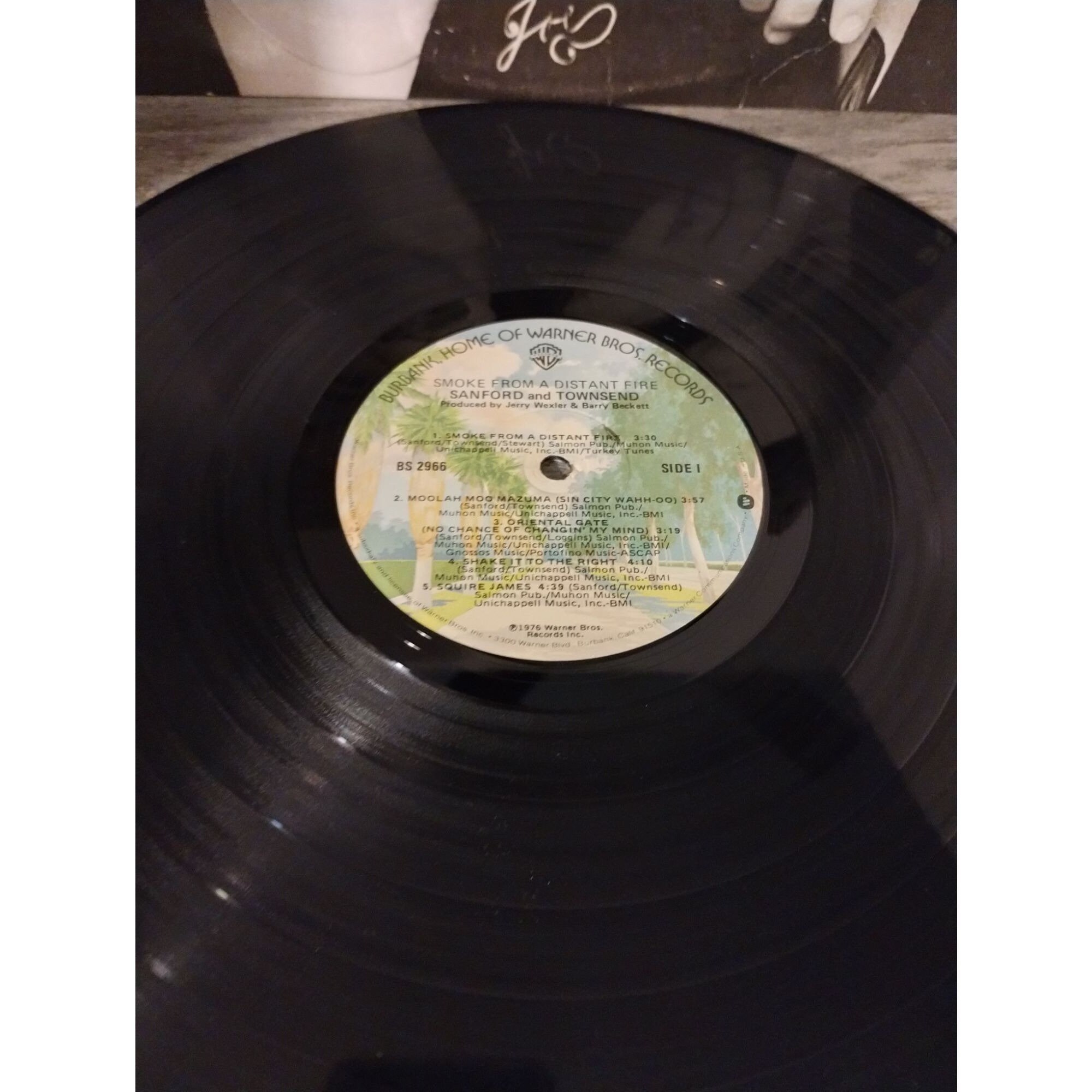 Sanford and Townsend Smoke From A Distant Fire 1978 Vinyl LP W&B