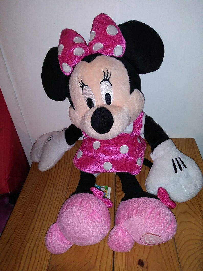 Minnie Mouse Plush Doll 18 Disney zdjęcie 1