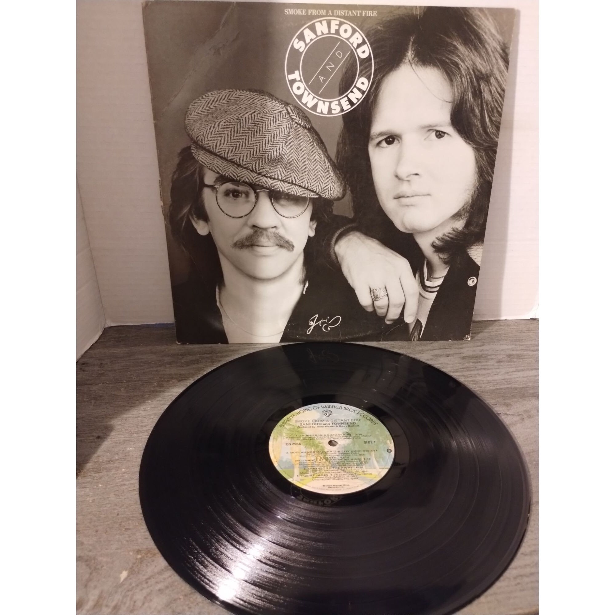 Sanford and Townsend Smoke From A Distant Fire 1978 Vinyl LP W&B