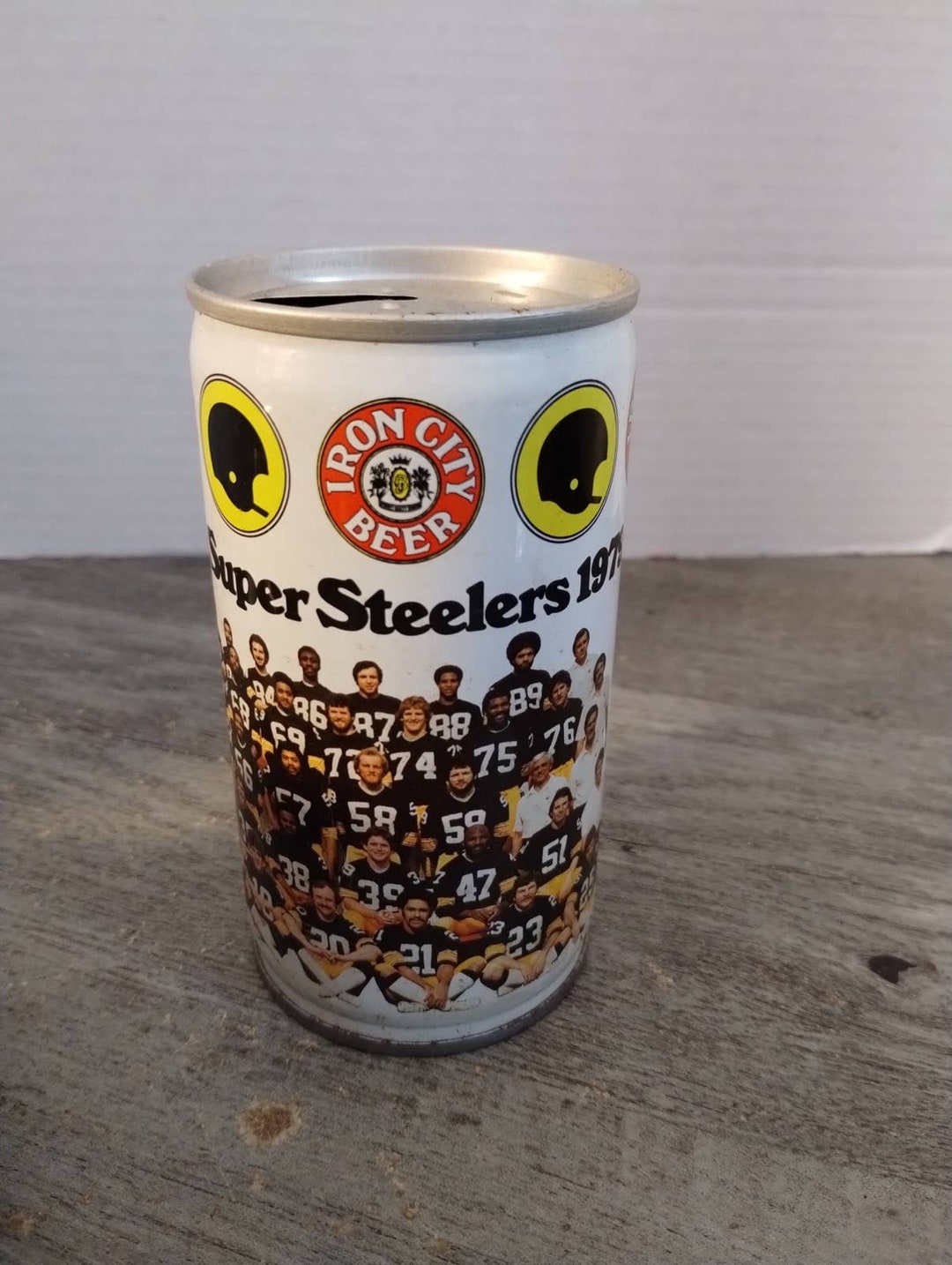 Iron City Beer Can 1979 Super Super Super Steelers Steel Etsy