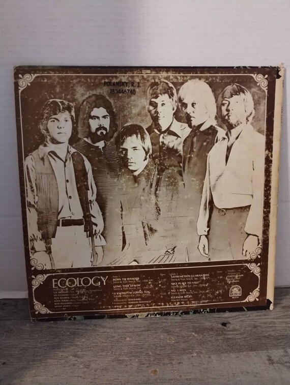 Rare Earth Ecology Vinyl Record LP Album 1970 RS514 Stereo Vinyl