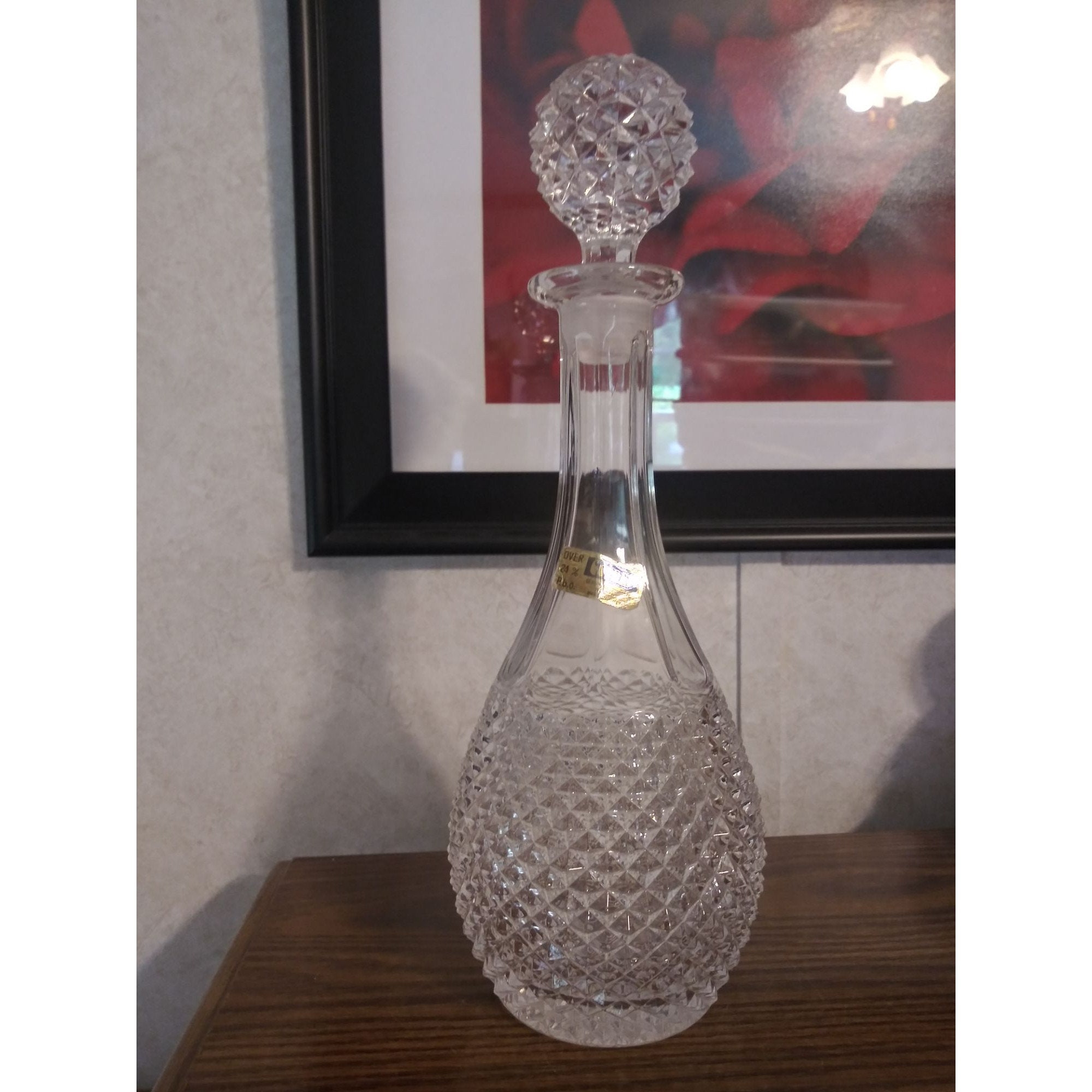 Crystal 24 Pbo Decanter - Etsy