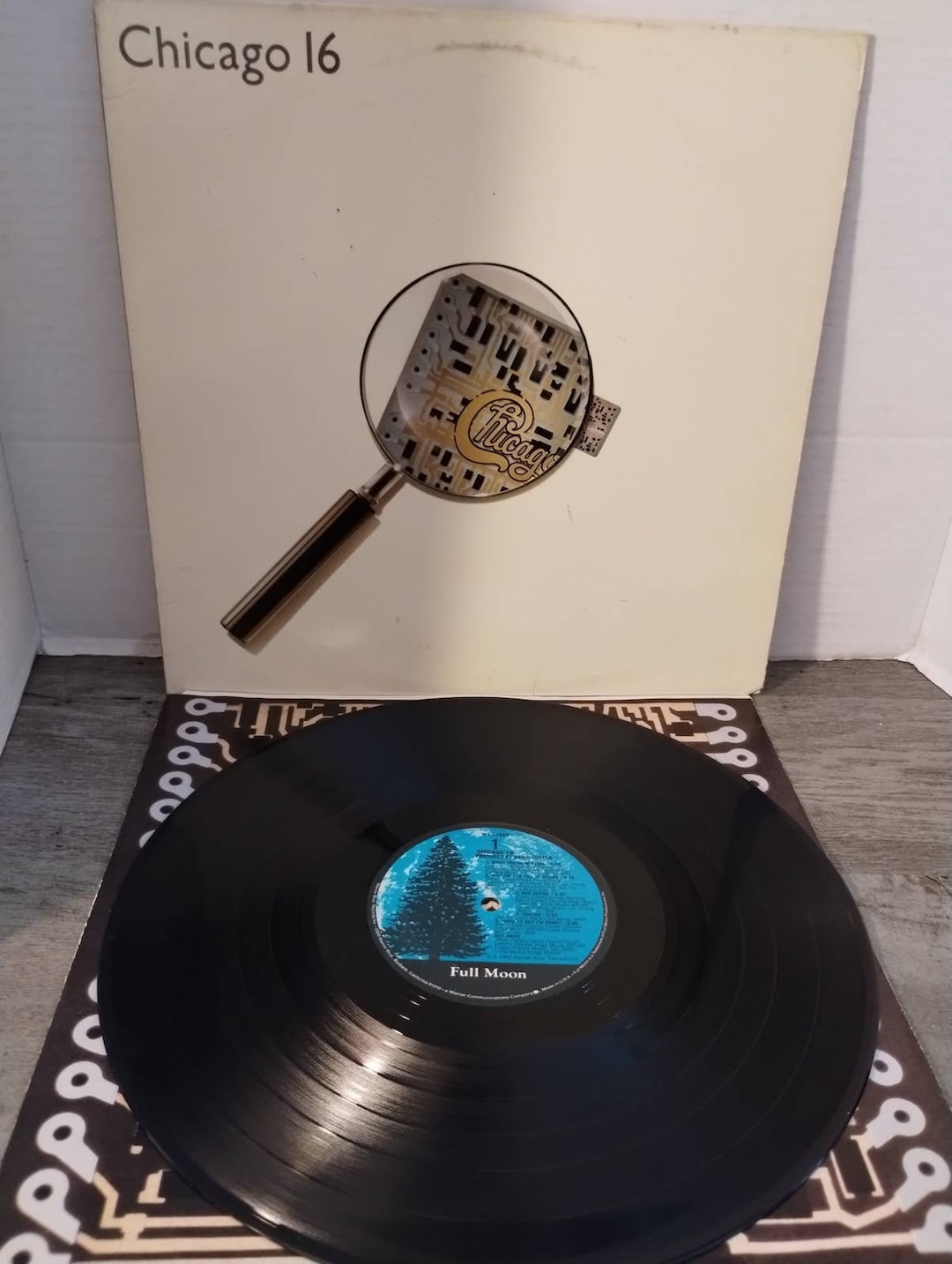 Chicago – Chicago 16 1982 Full Moon Records #W1-23689 Rock Vinyl