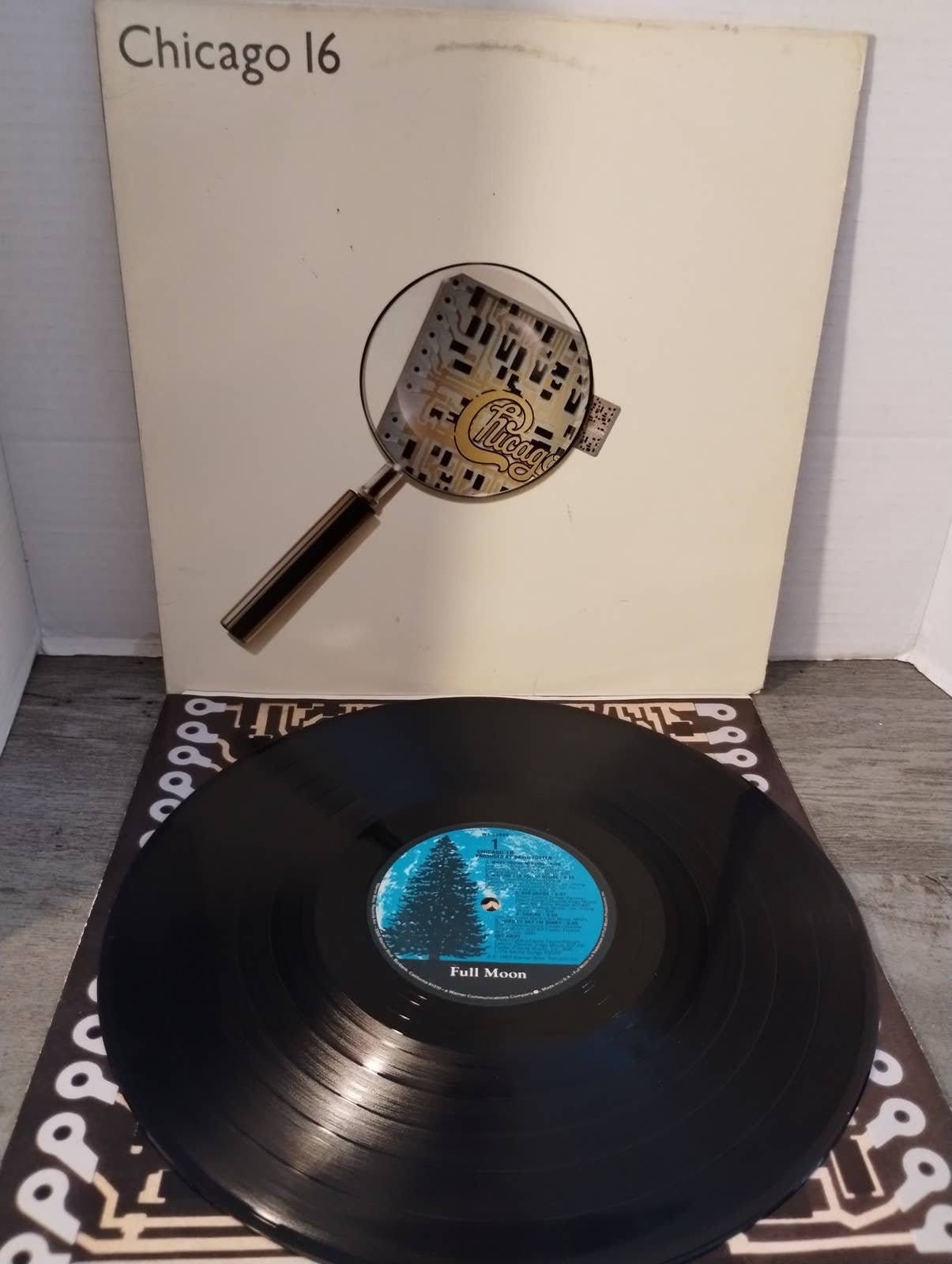 Chicago – Chicago 16 1982 Full Moon Records #W1-23689 Rock Vinyl